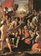 RAFFAELLO Sanzio Christ Falls on the Way to Calvary oil painting on canvas